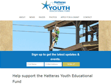 Tablet Screenshot of hatterasyouth.com